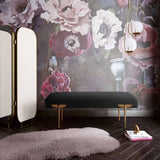 Brno 53.5" Performance Velvet Bench - Black