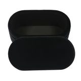 Lillian 31.5" Performance Velvet Storage Bench - Black