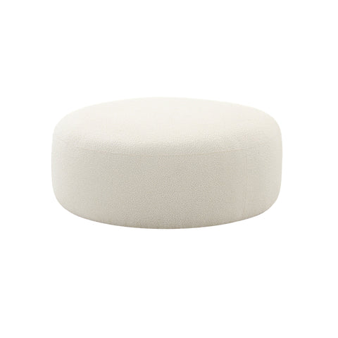 Broohah Performance Fabric Ottoman - Cream