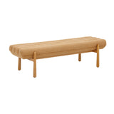 Julianna 56" Textured Performance Fabric Bench - Yellow