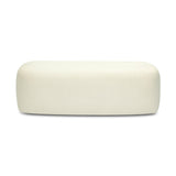 Graceland 54" Performance Faux Mohair Bench - Cream