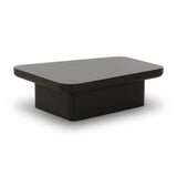 Yoko Black Coffee Table (32"-39") - Large