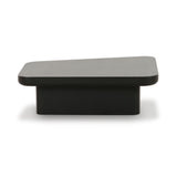 Yoko Black Coffee Table (32"-39") - Large