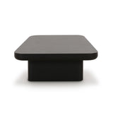 Yoko Black Coffee Table (32"-39") - Large