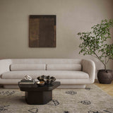 Yoko Black Coffee Table (32"-39") - Small