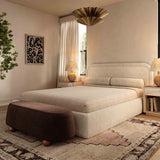 Murielle Textured Performance Boucle Bed - Queen