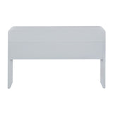 Patty 48" Rattan 2-Drawer Console Desk - Blue
