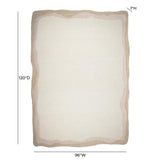 Tarba Rectangular Floor Rug - Tan / 8' x 10'