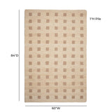Hari Natural Hand-Tufted Rug - 5' x 7'