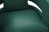 Kennedy Performance Velvet Swivel Accent Chair - Forest Green