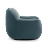 Tiago Performance Velvet Swivel Accent Chair - Dark Teal