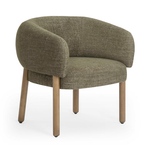 Foxy Performance Fabric Accent Chair - Green