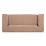 Alder 89" Upcycled Contract-Grade Chenille Sofa - Peach