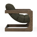 Palma Accent Chair - Forest Green