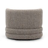 Astor Heavy Performance Boucle Swivel Hotel Lounge Chair - Heathered Grey