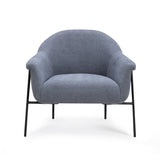 Lua Performance Chenille Accent Chair - Blue