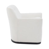 Mado Swivel Accent Chair - Chalk