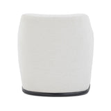 Mado Swivel Accent Chair - Chalk