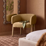 Foxy Performance Fabric Accent Chair - Camel