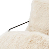Kimi Genuine Sheepskin Accent Chair - Natural