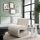 Senna Performance Fabric Accent Chair - Grey