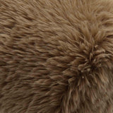 Carmel Contract-Grade Vegan Shearling Accent Chair - Taupe