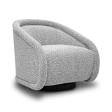Rory Performance Boucle Swivel Accent Chair - Grey