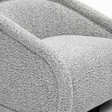 Rory Performance Boucle Swivel Accent Chair - Grey