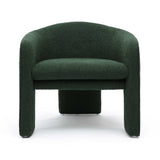 Marla Performance Boucle Accent Chair - Forest Green