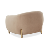 Lina Accent Chair by Inspire Me! Home Decor - Cafe Au Lait