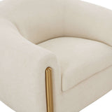 Lina Accent Chair by Inspire Me! Home Decor - Cream