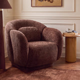 Misty Accent Chair - Chocolate Brown