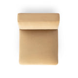 Perry Modular Armless Chair - Tan