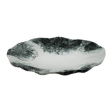 Mera Resin Petal Tray - Black and White