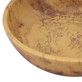 Mera Resin Serving Bowl - Mustard Yellow