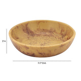 Mera Resin Serving Bowl - Mustard Yellow