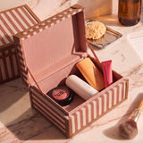 Kora Cotton Jute Contract-Grade Keepsake Box Set - Terracotta