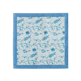 Dolce Natural Cotton Napkin - Set of 4 - Baby Blue