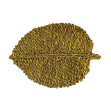 Leaf Seagrass Placemat - Set of 4 - Yellow