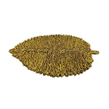 Leaf Seagrass Placemat - Set of 4 - Yellow