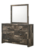 Tallulah Grayish Brown Bedroom Mirror (Mirror Only) - Crown Mark | Olivia Furniture