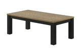 Theo Natural/Black 3-Piece Cocktail Set - Crown Mark | Olivia Furniture