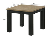 Theo Natural/Black 3-Piece Cocktail Set - Crown Mark | Olivia Furniture