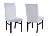 Tracy Light Gray Dining Chair, Set of 2 - Crown Mark | Olivia Furniture