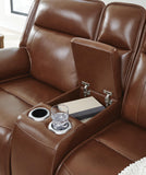 Healy Pier Power Reclining Loveseat with Console