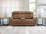 Knightington Power Reclining Loveseat with Audio Seating