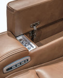 Knightington Power Reclining Sofa with Audio Seating