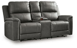 Bleckley Power Reclining Loveseat with Console