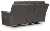 Bleckley Power Reclining Loveseat with Console