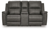 Bleckley Power Reclining Loveseat with Console